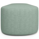 Ver imagem 6 de Kit 02 Puffsdecorativo Orgânico para Living Quarto 160cm Doha W01 Linho Verde Menta - Lyam Decor