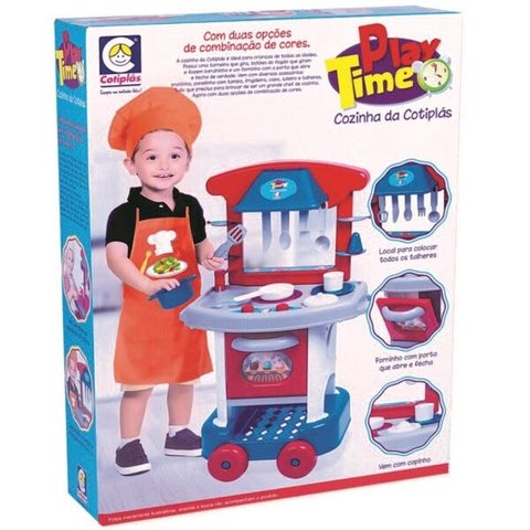 Conjunto Cozinha Infantil Play Time Cotiplás