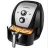 Fritadeira Air Fryer Mondial Mega Family 8l 1900w - 5993-01 Preto/inox 110 Volts - 1
