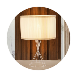 Abajur Luminária De Quarto Infantil AzulRosa:Palha - 1