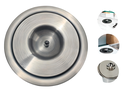 Ver imagem 2 de Lixeira de Embutir Inox Escovado - 20 Litros