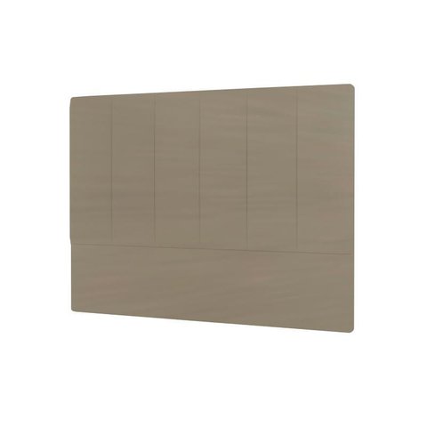 Cabeceira Cintra Plus Queen 1600mm Veludo Adar Castor - Simbal