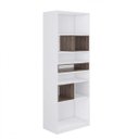 Ver imagem 2 de Estante de Livros 73CMX200CM Multiuso Branco