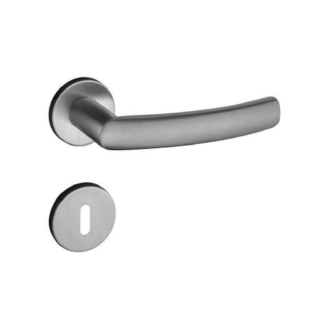 Fechadura Externa Pado Inox Escovado Luma Ixe 55mm