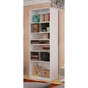 Ver imagem 3 de Estante de Livros 73CMX200CM Multiuso Branco