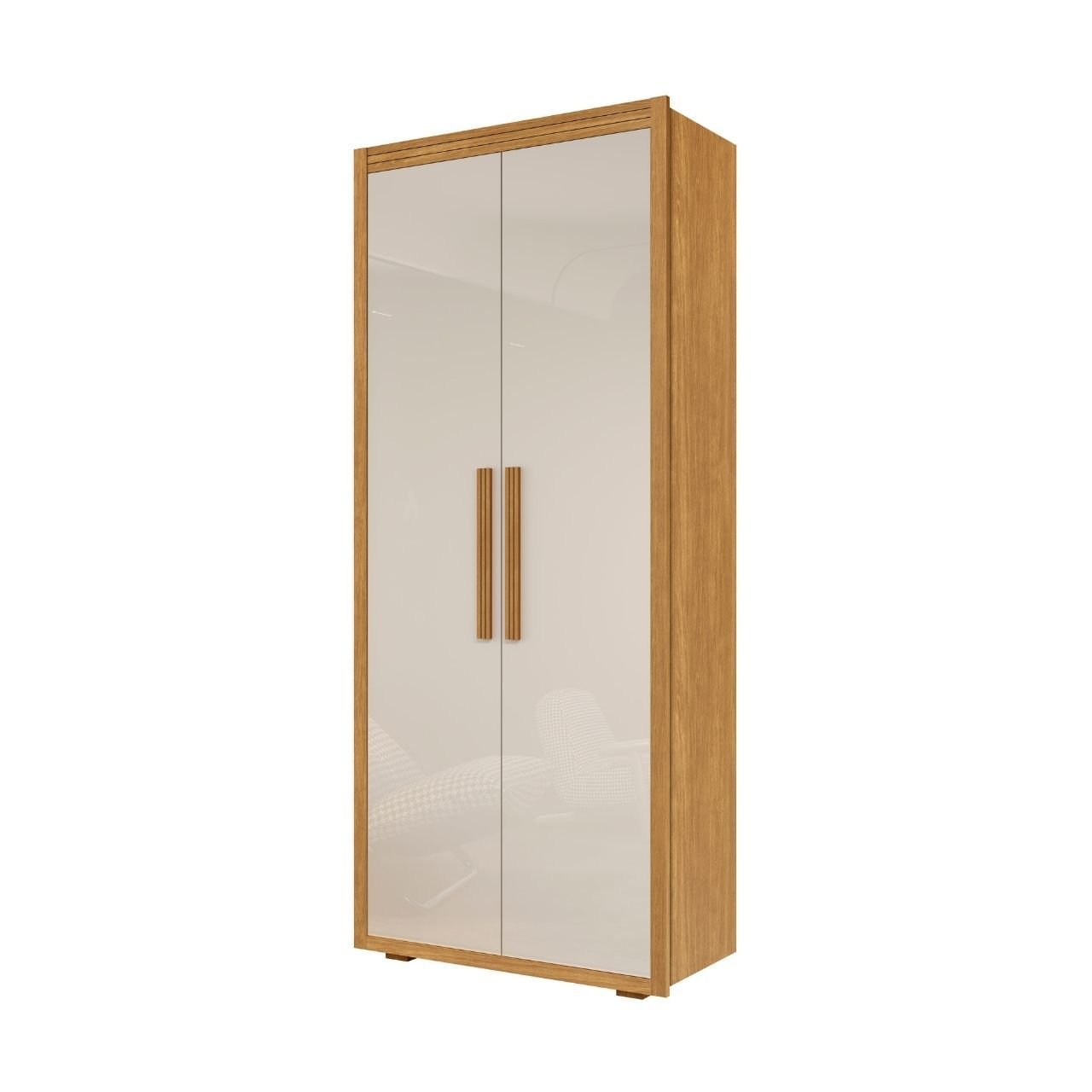 Guarda Roupas Mdf Armario Multiuso Duas Portas Dublin Fenix