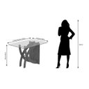 Ver imagem 5 de Conjunto Sala de Jantar Mesa Flavia 4 Cadeiras Milena Cimol