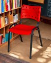 Ver imagem 1 de Cadeira Iso Base Preto Escola, Escritório - Kit 2 Un