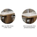 Ver imagem 3 de Conjunto Sala de Jantar Mesa Olivia 6 Cadeiras Milena Cimol