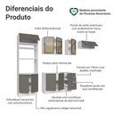 Ver imagem 7 de Cozinha Completa Vik 9 Portas 3 Gavetas MDP 270cm Madesa
