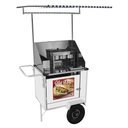 Ver imagem 1 de Carrinho de Hot Dog Cefaz Simples Branco Pneumáticas e Toldo Bs08p/t