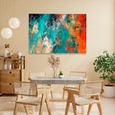 Ver imagem 2 de Quadro Nuvens Abstratas Coloridas -- BR ARTES