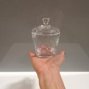 Ver imagem 5 de Potiche Vaso Decorativo Baleiro Vidro 11x8x8cm Transparente