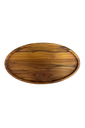 Ver imagem 1 de Tábua Saladeira Oval de Servir P – Madeira de Teca 45x25x2cm