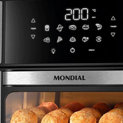 Fritadeira Air Fryer Mondial Oven 12l 2000w Afo12l - 75666- - 4