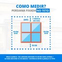 Ver imagem 7 de Persiana Vertical Tecido com Bando Largura 2,20 X 2,30 Altura - Cores:bege Mescla/lateral