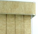 Ver imagem 4 de Persiana Vertical Tecido com Bando Largura 2,20 X 2,30 Altura - Cores:bege Mescla/lateral