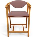 Ver imagem 3 de Kit 05 Banquetas Baixa para Cozinha Sala Jantar Bancada Cecília L02 Suede Rosê - Lyam Decor