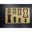 Ver imagem 2 de Gabarito Guia Tupia Fabricar Gravata Emenda Madeira