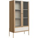 Ver imagem 1 de Cristaleira para Sala de Jantar 2 Portas Industrial Indy A03 Hanover Dourado - Lyam Decor