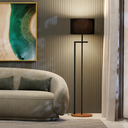 Ver imagem 1 de Luminária Salone Champanhe Preta Base Fio Aço Soft Embutido