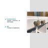 Cristaleira 2 Portas Vidro Bella Branco Mdf 70cm Carraro - 4