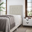 Ver imagem 2 de Cabeceira Pegasus 90 Premium / N-037 bouclê Off White