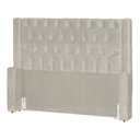Ver imagem 7 de Kit Cabeceira e Calçadeira Baú Emma Suede Solteiro 90 Cm