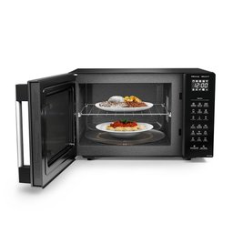 Micro-ondas Panasonic com Smartsense e Dupla Refeição 30l Preto - Nn-gt68lbru 220v - 7