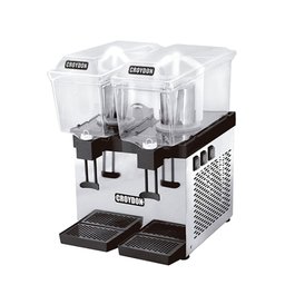 Refresqueira Slim 2X15 Litros Dupla Pá 450W Inox 127V Croydon - 1