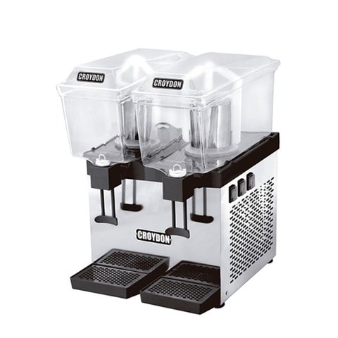 Refresqueira Slim 2X15 Litros Dupla Pá 450W Inox 220V Croydon