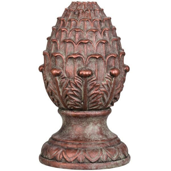 Pinha Decorativa em Cerâmica 24cmx14,5cm Mart Collection - 1