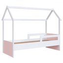 Ver imagem 3 de Cama Infantil Montessoriana Soninho Branco/rosa - Panorama Móveis