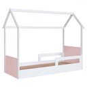 Ver imagem 4 de Cama Infantil Montessoriana Soninho Branco/rosa - Panorama Móveis