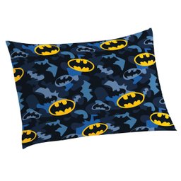 Jogo de Cama Infantil Lepper Batman Solteiro 2 Peças Microfibra Azul - 3