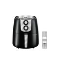 Ver imagem 1 de Fritadeira sem Óleo Air Fryer EAF42P Fritar Assar Acrílico + Aço Inox Maxxiclean Cozinha Preto