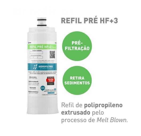 Refil Pré HF+3 (903-0549) Hidrofiltros - 3
