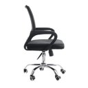 Ver imagem 4 de Kit 4 Cadeiras Escritório Giratória Atendimento Mesh Preta