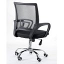 Ver imagem 3 de Kit 4 Cadeiras Escritório Giratória Atendimento Mesh Preta