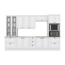 Ver imagem 2 de Cozinha Modulada Nova York 12 Portas 7 Gavetas Henn - Branco HP