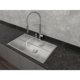 Misturador Monocomando Tramontina Versatile em Aço Inox com Bica Móvel - 3