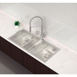 Misturador Monocomando Tramontina Versatile em Aço Inox com Bica Móvel - 4