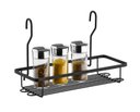 Ver imagem 1 de Suporte Aéreo Simples Porta Condimentos de Cozinha Schmitt:Preto