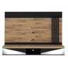Painel para Tvs 65 Polegadas Campo Grande Rústico Preto - 7