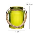 Ver imagem 3 de Lanterna Decorativa Redonda em Vidro para Vela Isadora Design