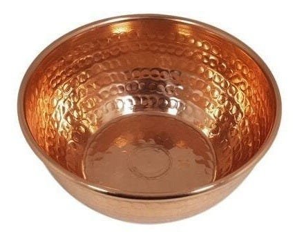Bowl De Cobre 25 Lts - Martelado - 2