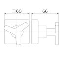 Ver imagem 2 de Acabamento para Registro Docol City 877130 DocolBase 1/2", 3/4" e 1" Cobre Polido