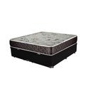 Ver imagem 4 de Cama Box Baú Queen Colchão Aylla Espuma D33 Acolchões + Box Sintético 65x158x198 Cor:Preto