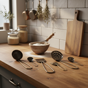 Ver imagem 1 de Kit Mini Utensílios de Cozinha –15 Peças em Metal