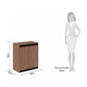 Ver imagem 6 de Conjunto Escritório Completo com Escrivaninha, Gaveteiro e Armário Livorno Espresso Móveis